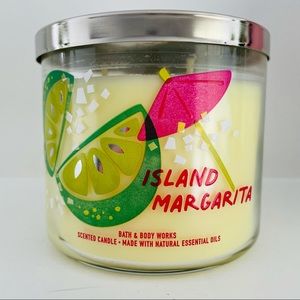Bath & body works Island Margarita 3 wick candle